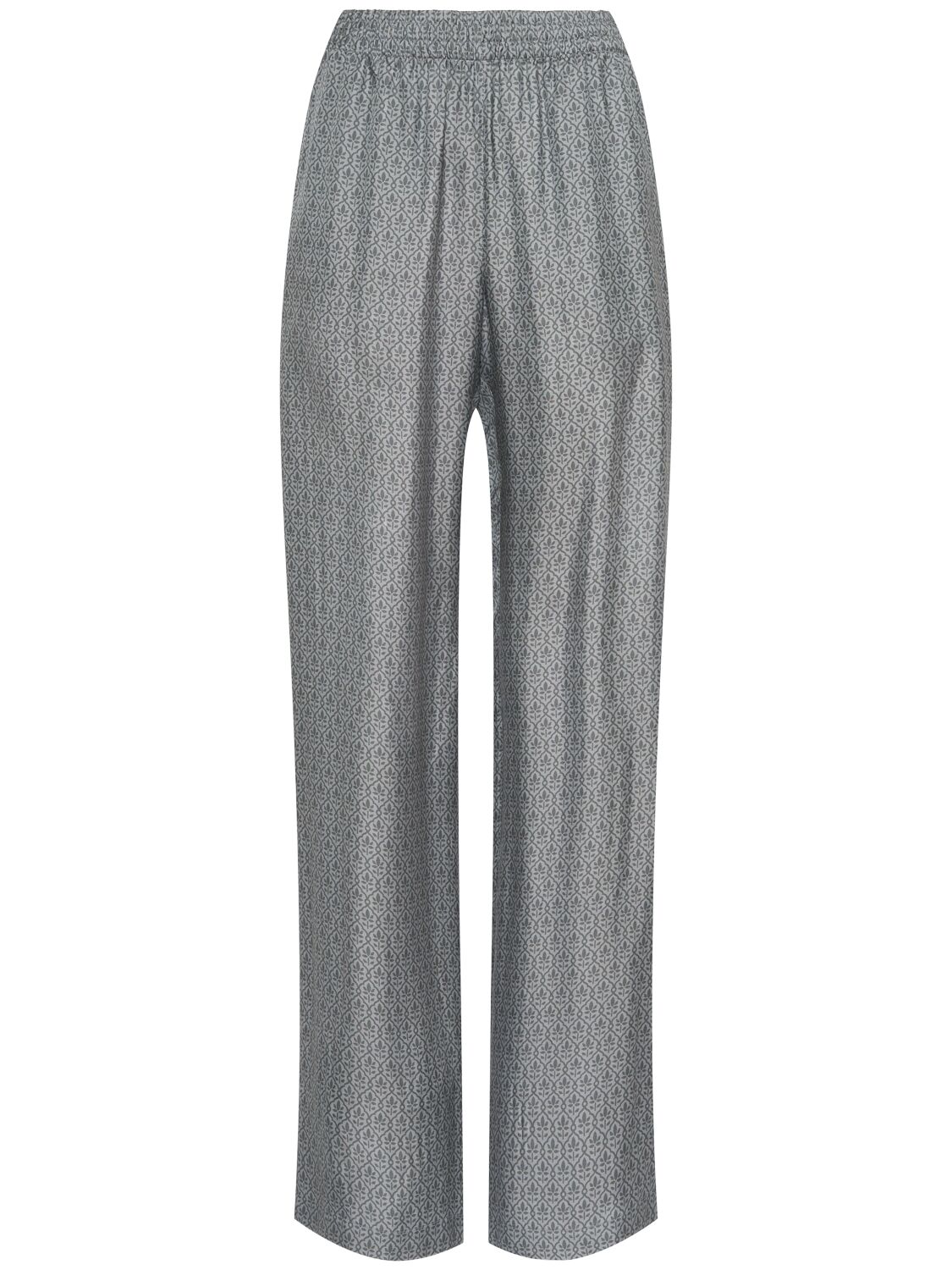 Golden Goose Journey Twill Jogging Pants In Grey/multi