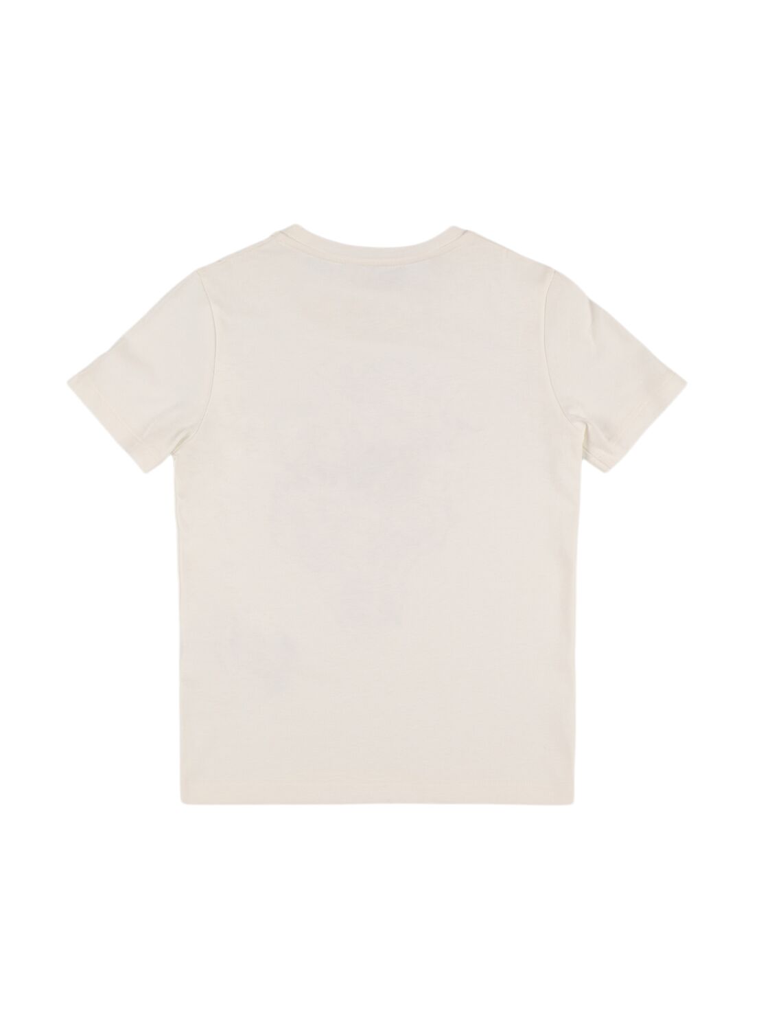 Shop Versace Dragan Printed Cotton Jersey T-shirt In White,navy
