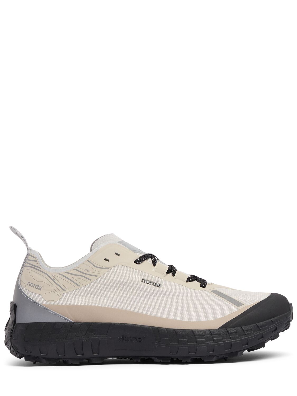 Shop Norda 001 Dyneema Trail Running Sneakers In Cinder