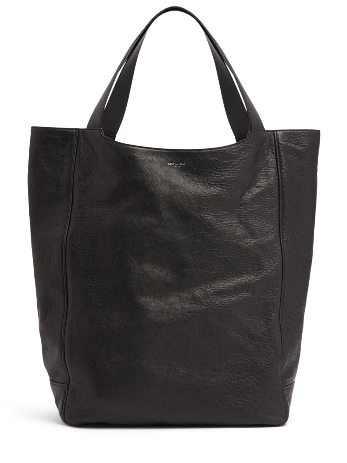 Maxi Saint Laurent Leather Tote Bag