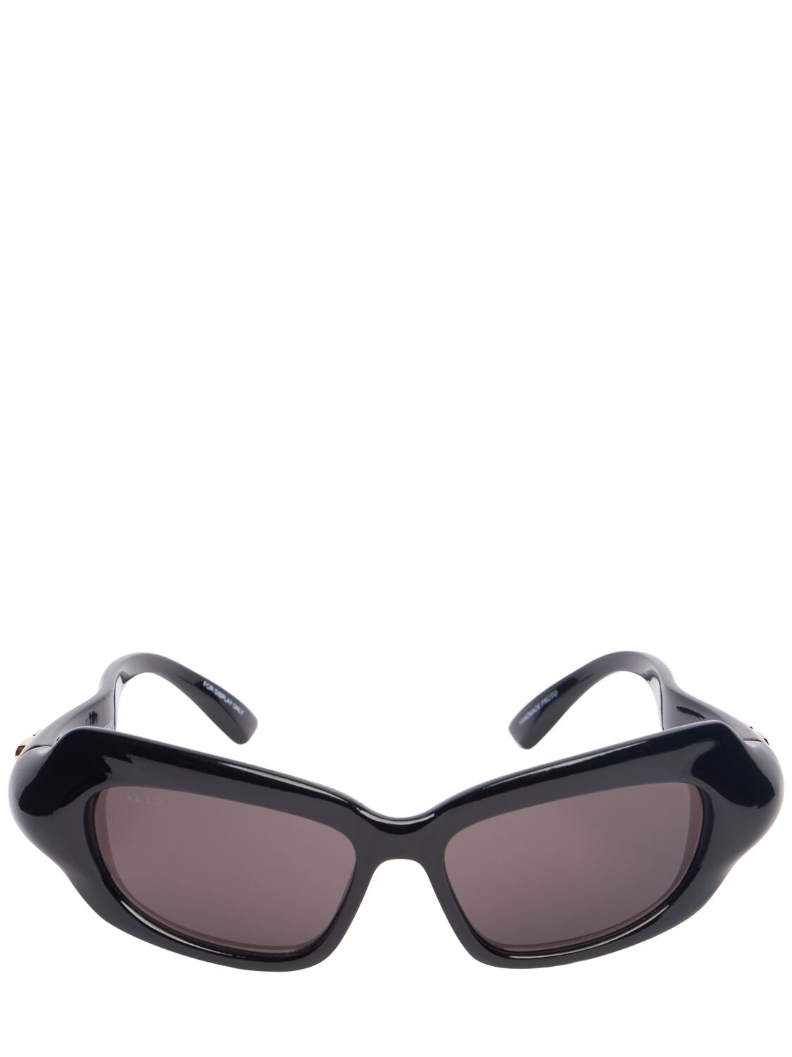 Balenciaga Bb0353s Palazzo Cat-eye Sunglasses In Black