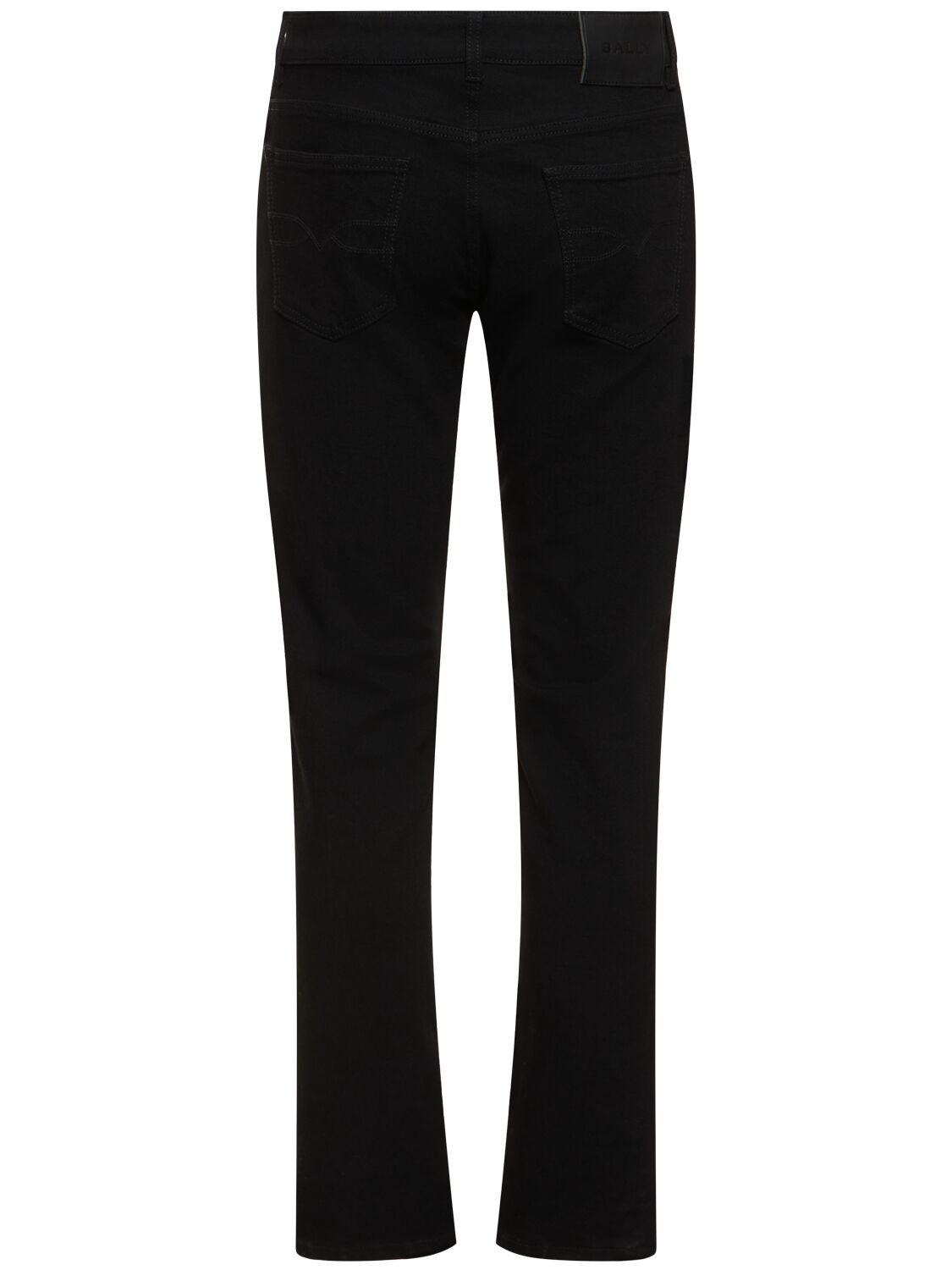 Shop Bally Adrien Brody Denim Jeans In Black