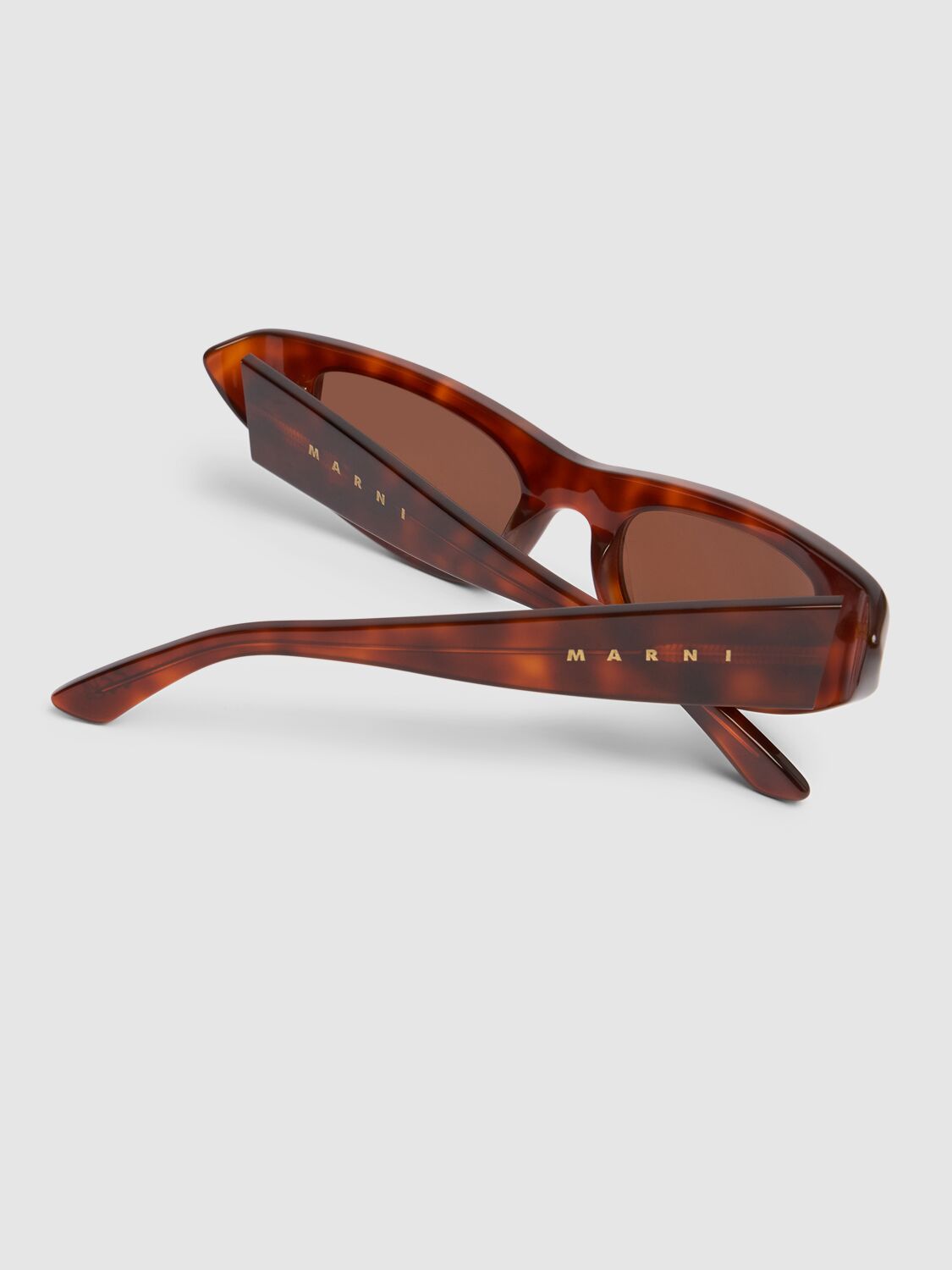 Shop Marni Netherworld Cat-eye Sunglasses In Havana