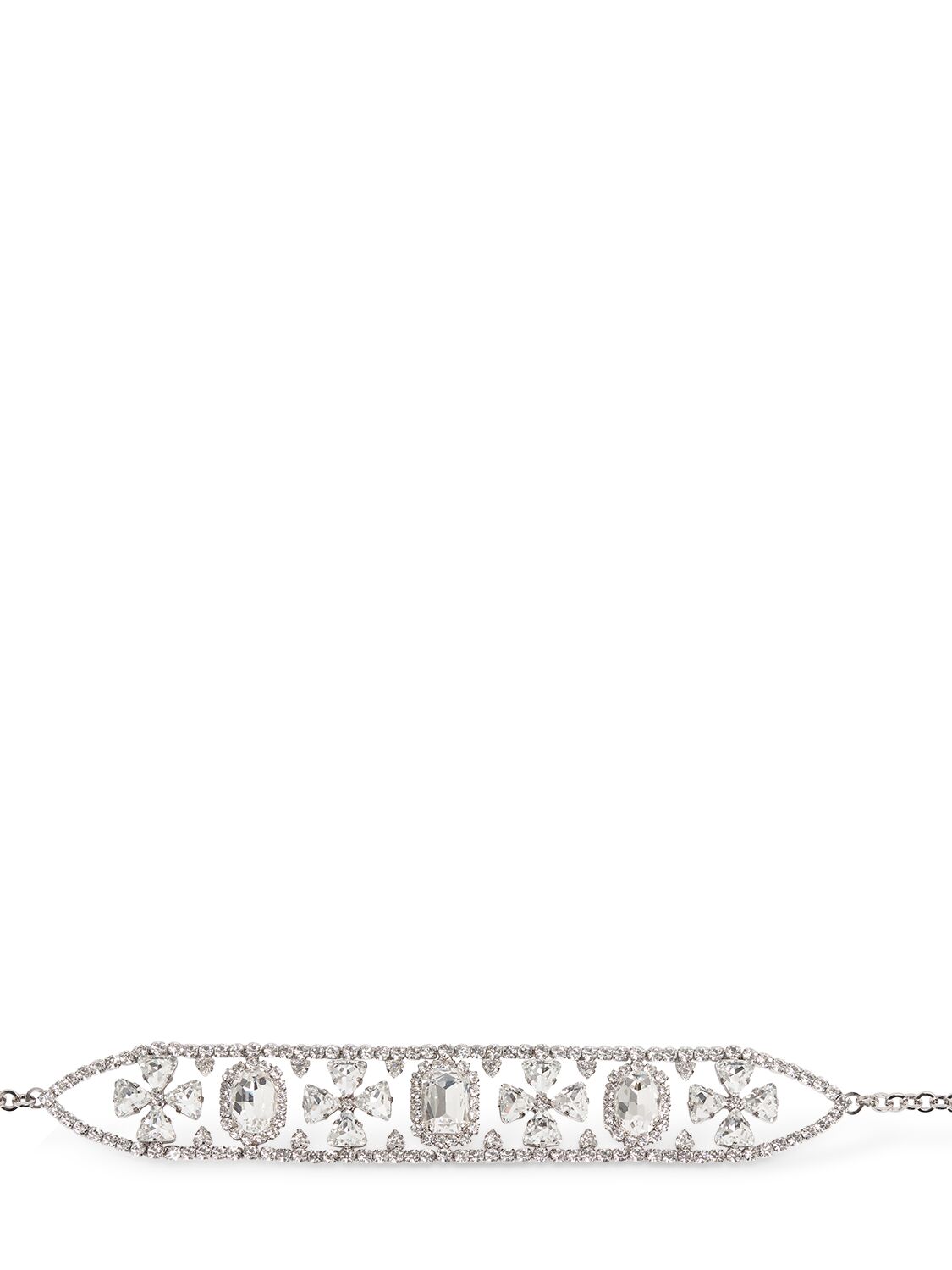 ALESSANDRA RICH Crystal Cross Choker Cover