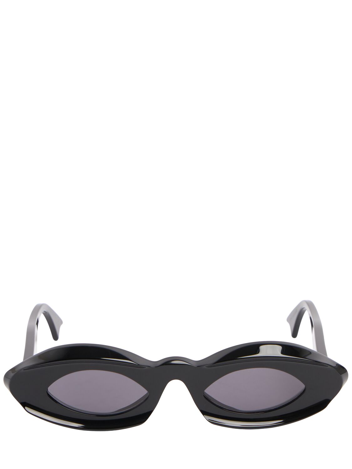 Image of Dark Doodad Black Acetate Sunglasses