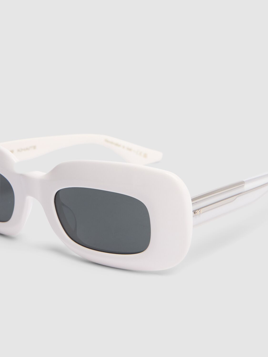 Shop Khaite X Oliver Peoples Sunglasses In White,grey