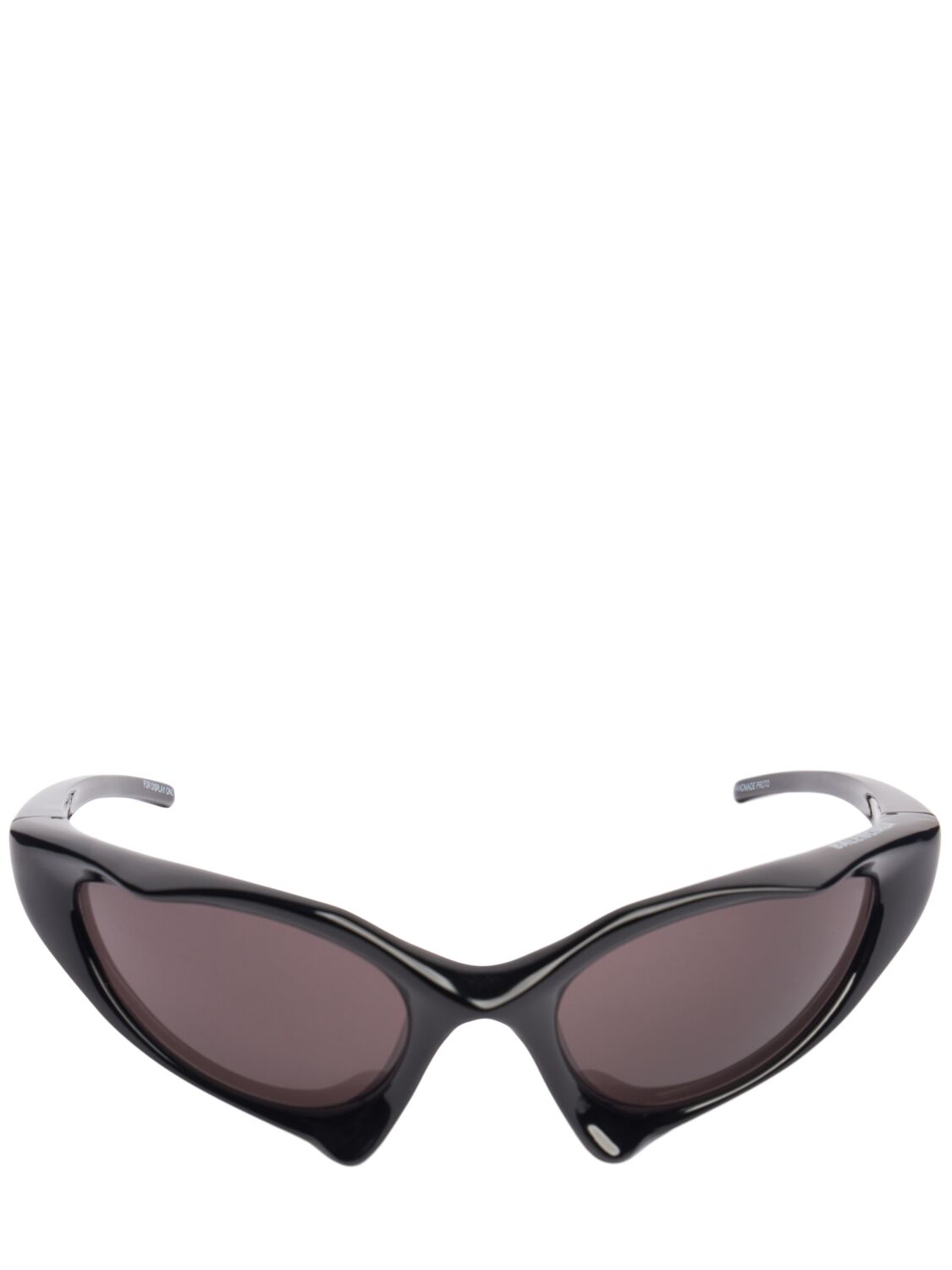 Balenciaga Bb0352s Runner Injected Sunglasses In Black