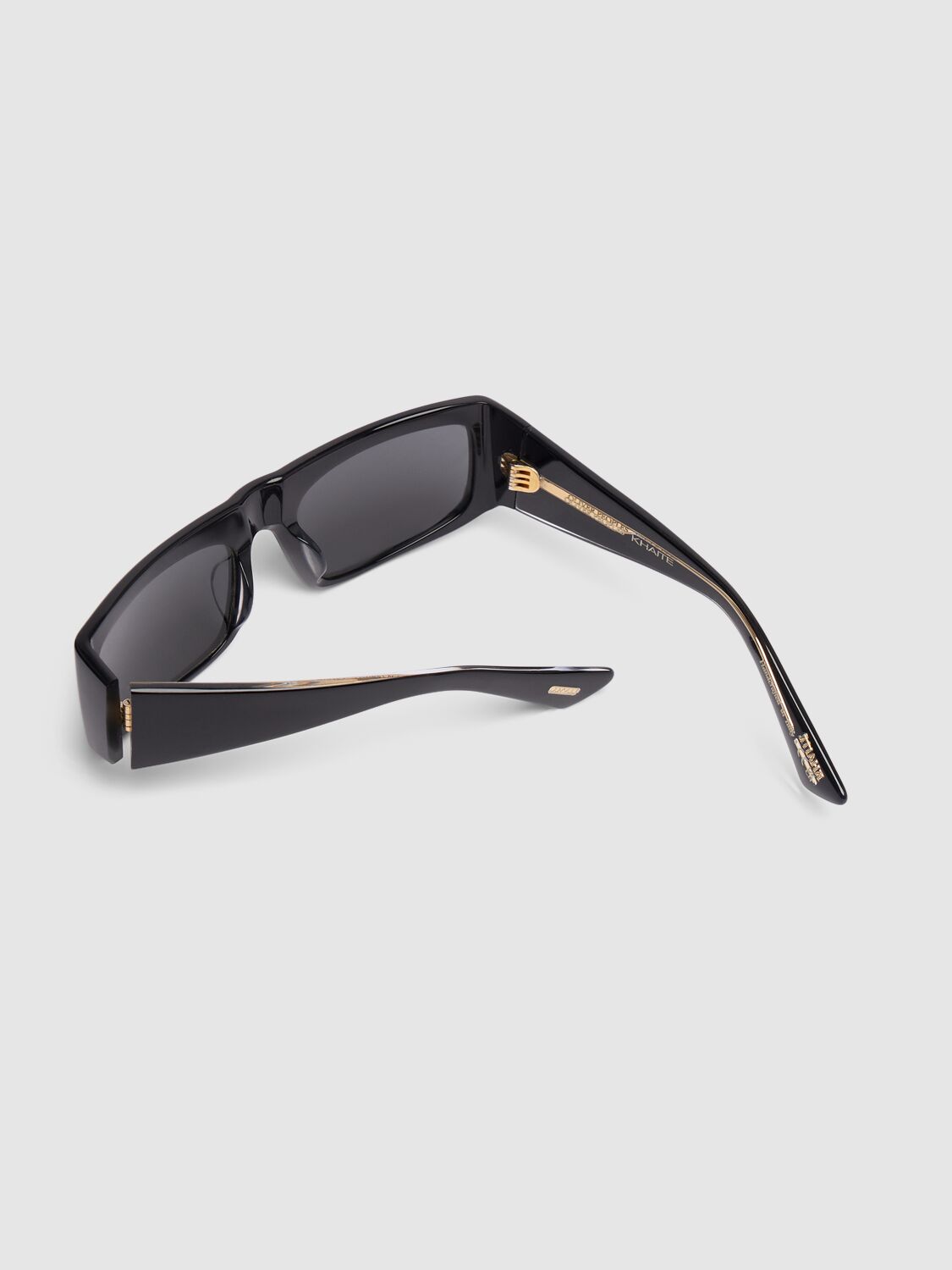 Shop Khaite X Oliver Peoples Sunglasses In Black,grey