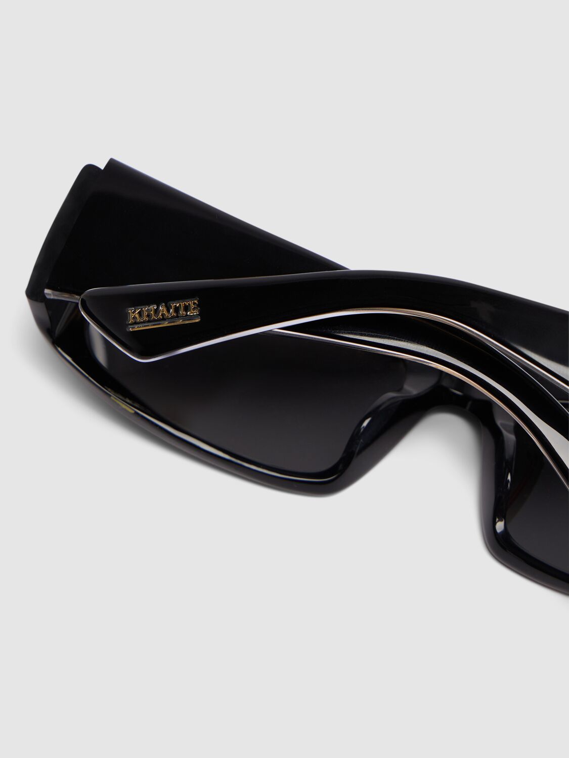 Shop Khaite X Oliver Peoples Sunglasses In Black,grey