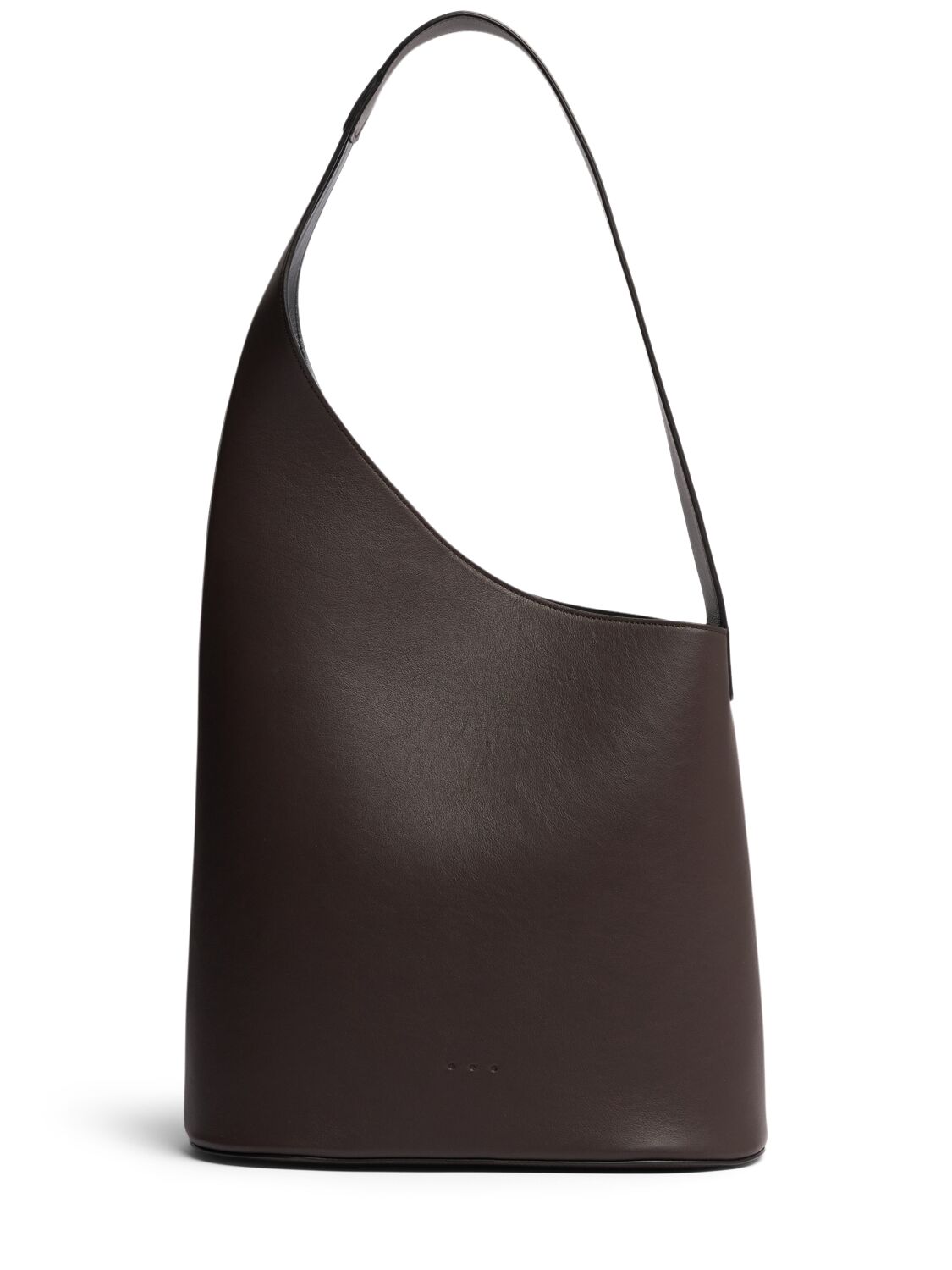 Aesther Ekme Lune Smooth Leather Tote Bag In Brown