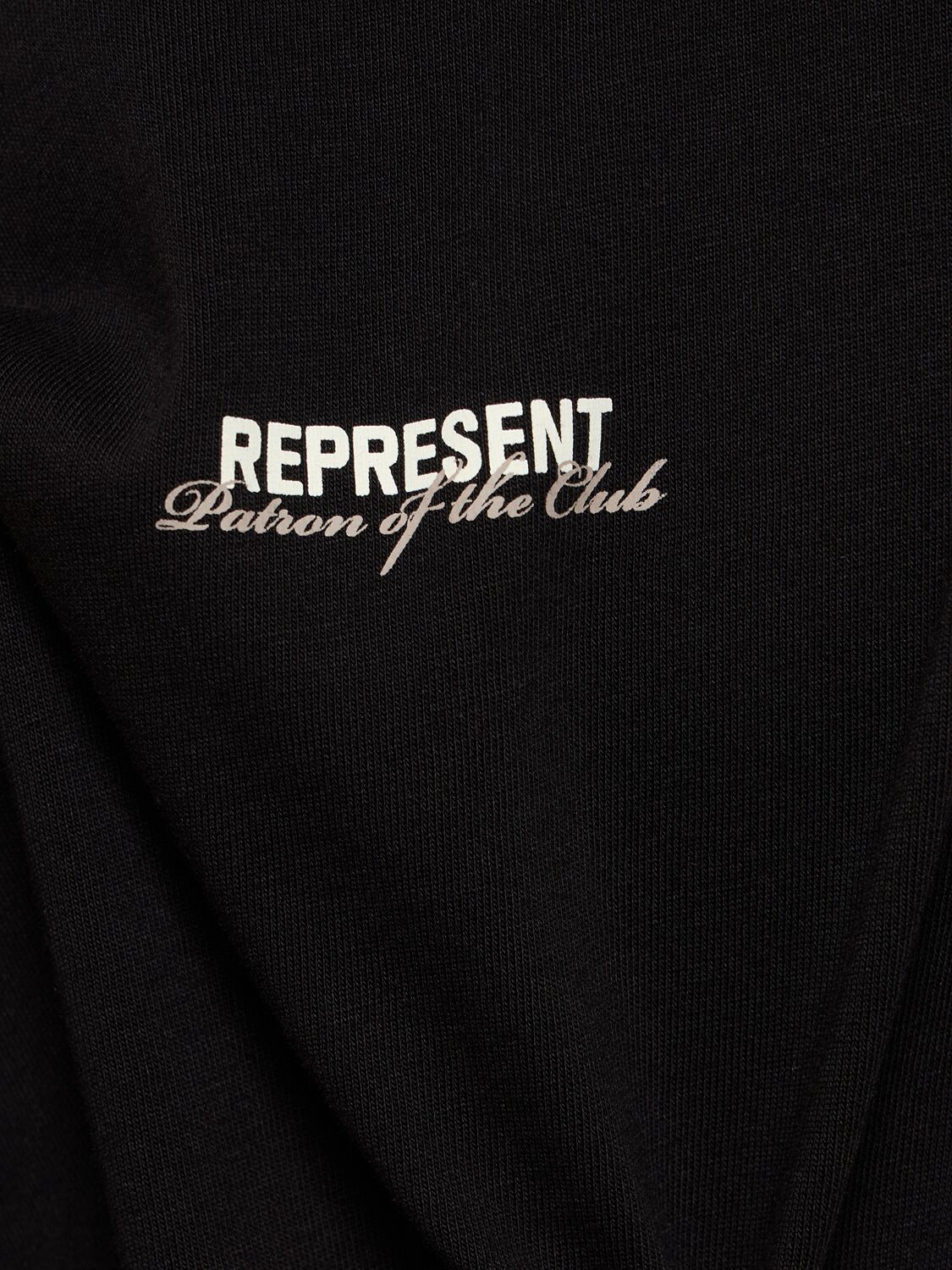 Shop Represent Patron Of The Club T-shirt In Black