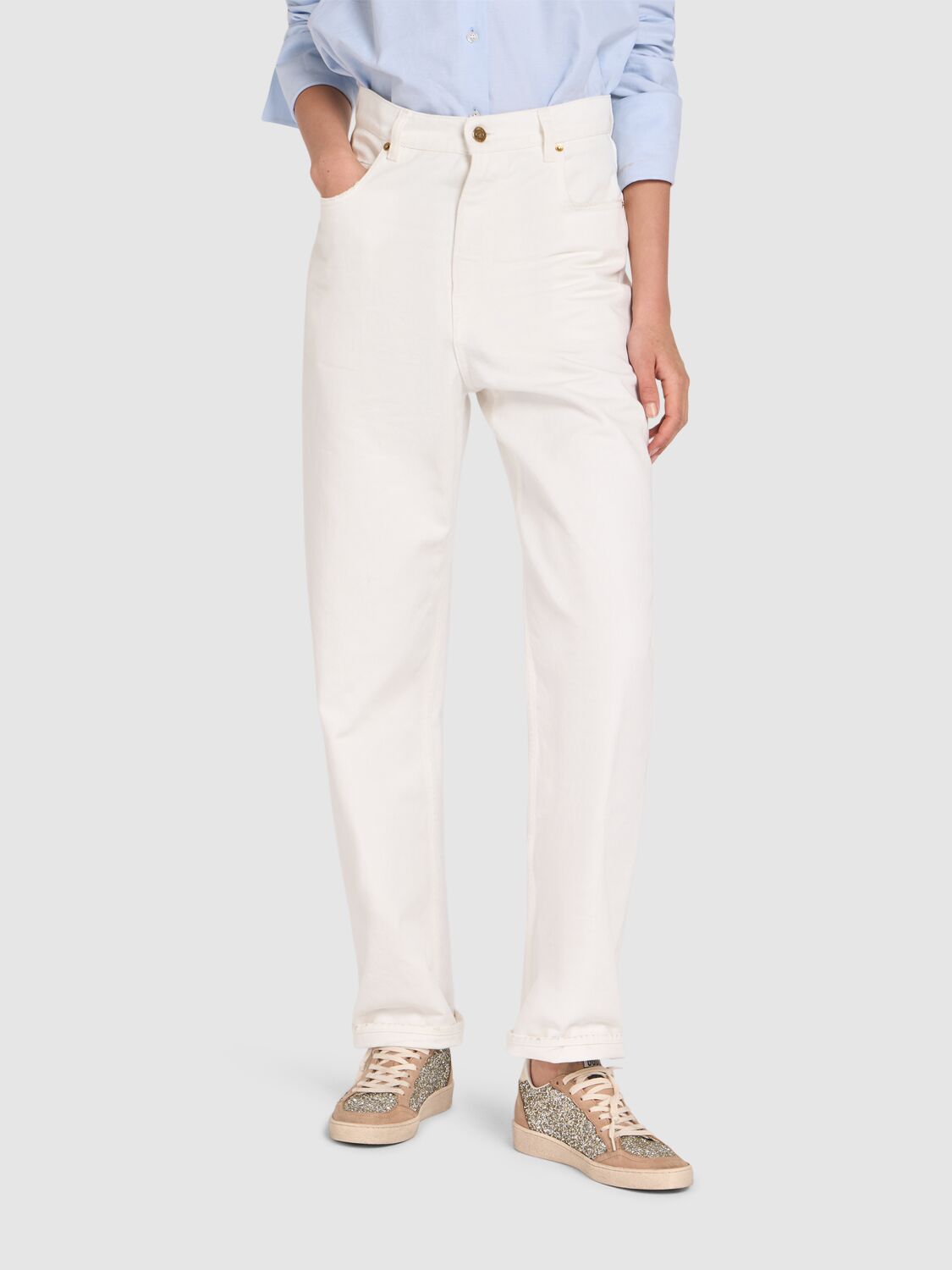 Golden Goose Lace-up Low-cut Casual Shoes In Multi