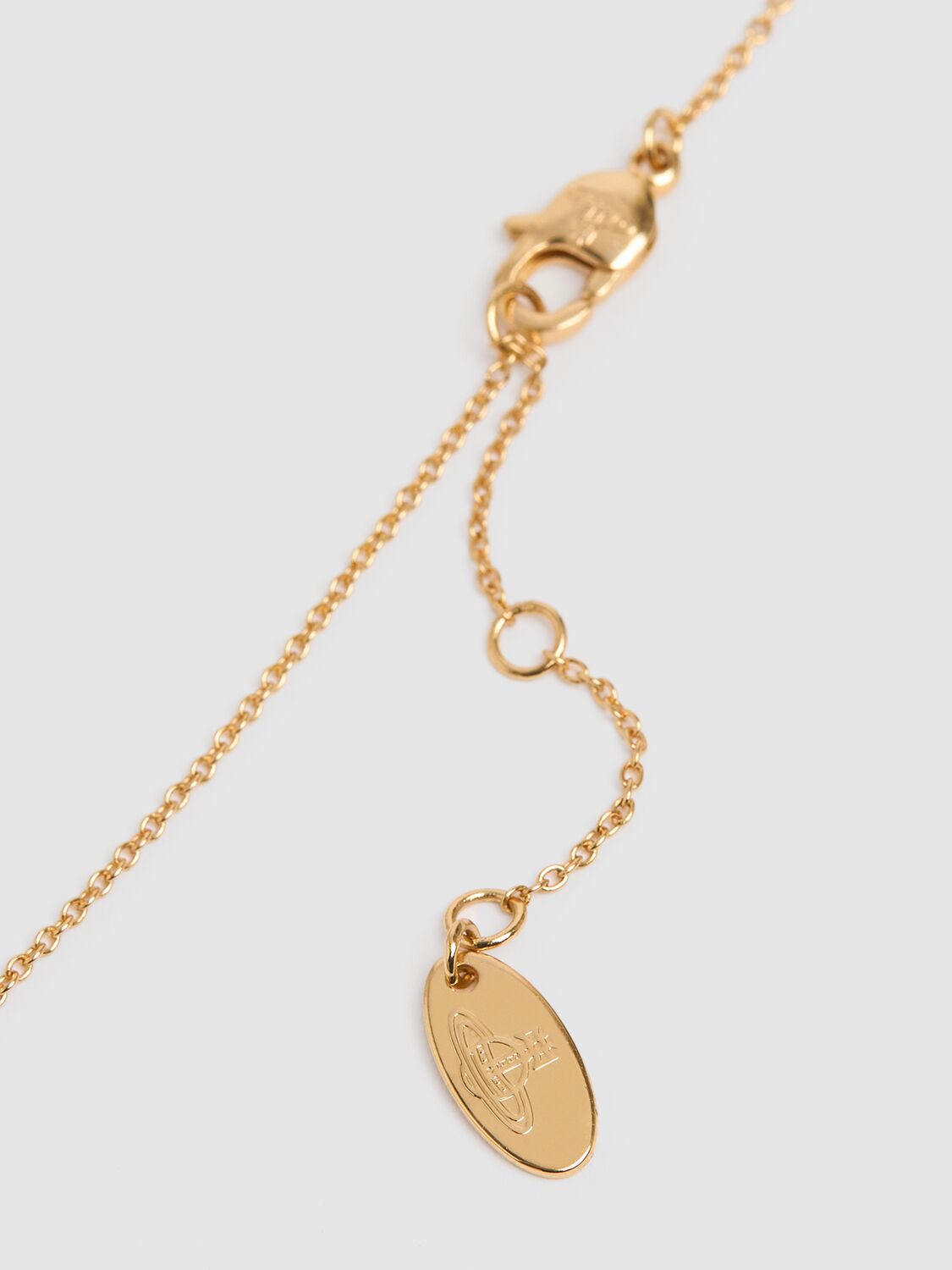 Shop Vivienne Westwood Norabelle Crystal Pendant Necklace In Gold,crystal