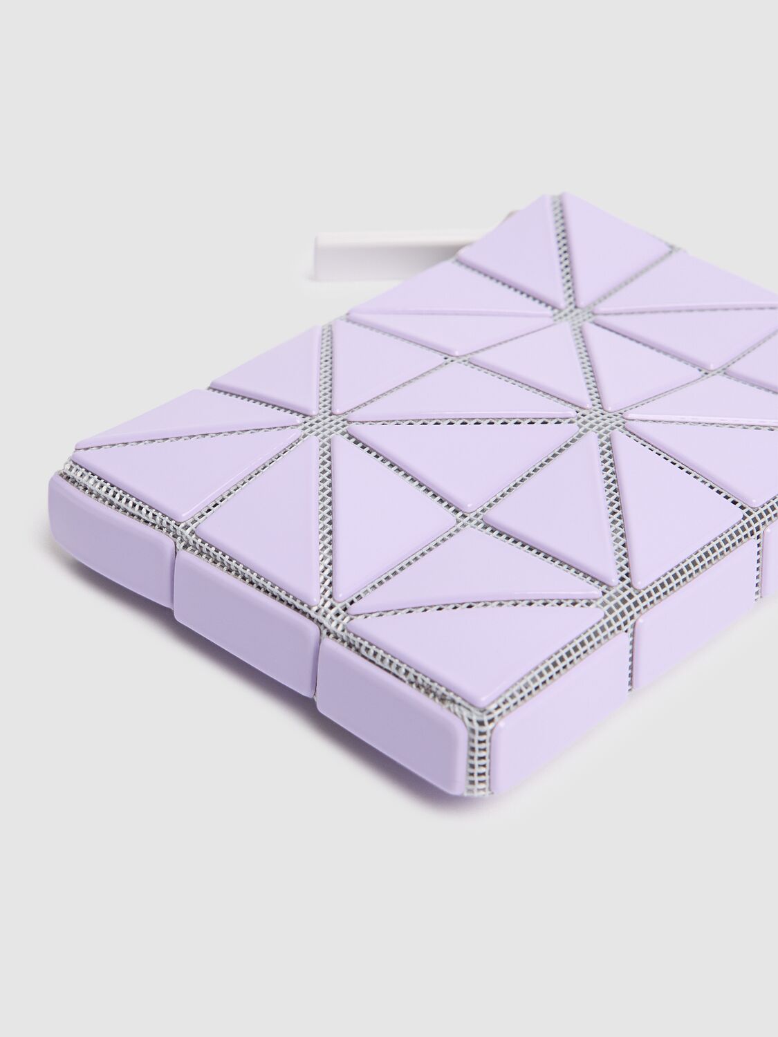 Shop Bao Bao Issey Miyake Cassette Coin Wallet In Lavender