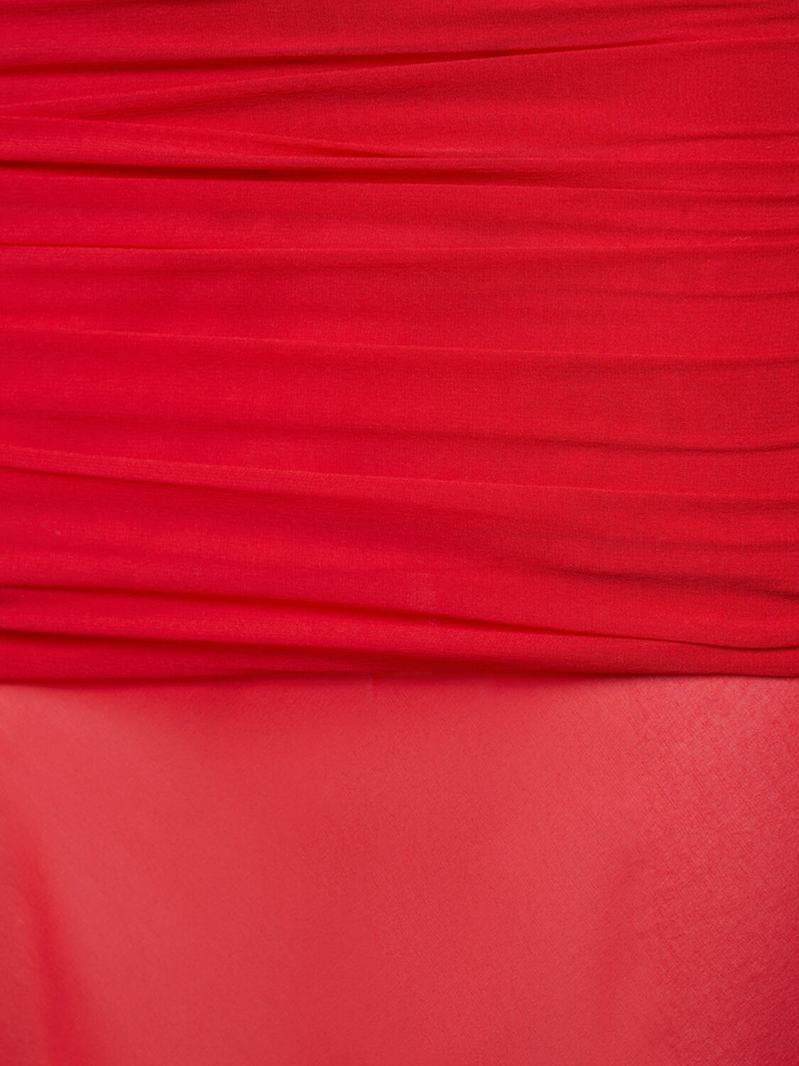 Giuseppe Di Morabito Stretch Silk Cap Sleeve Long Dress In Red