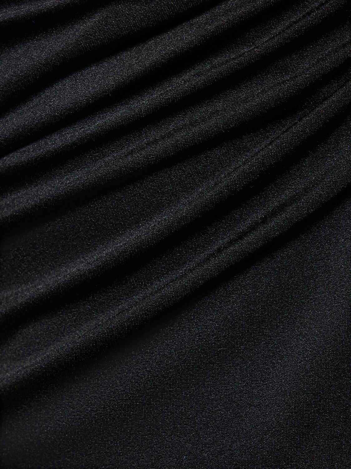 Shop Baobab One-shoulder Maxi Dress In Black