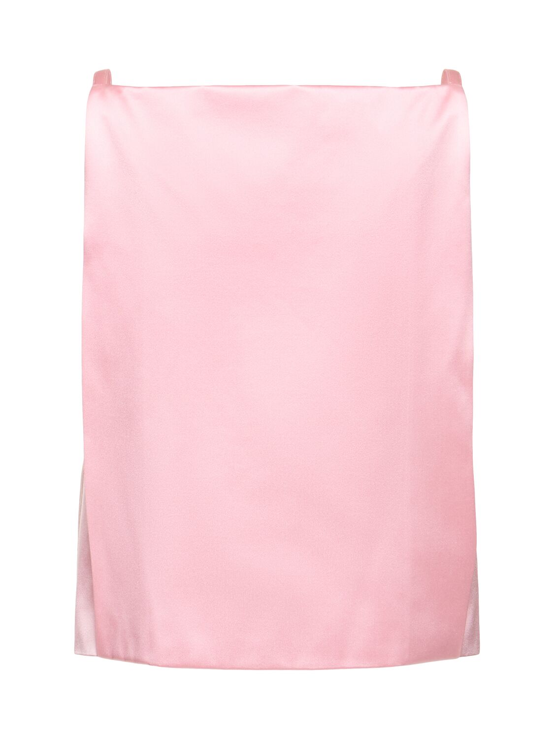 Shop Philosophy Di Lorenzo Serafini Duchesse Satin Top In Pink