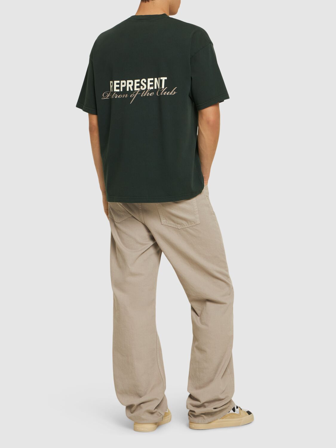 Shop Represent Patron Of The Club T-shirt In Green