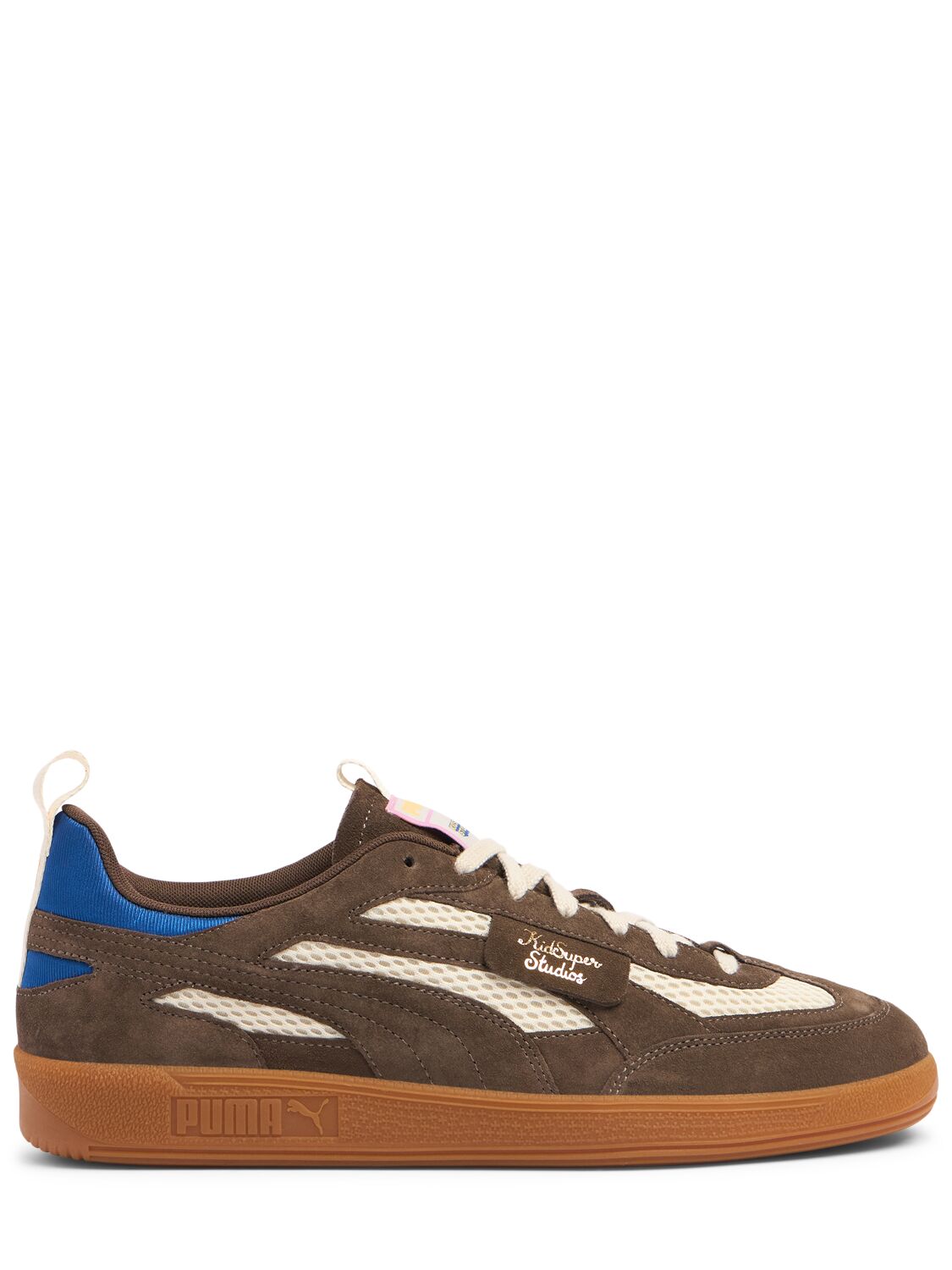 Puma Kidsuper Studios Palermo Sneakers In Flaxed Mauved