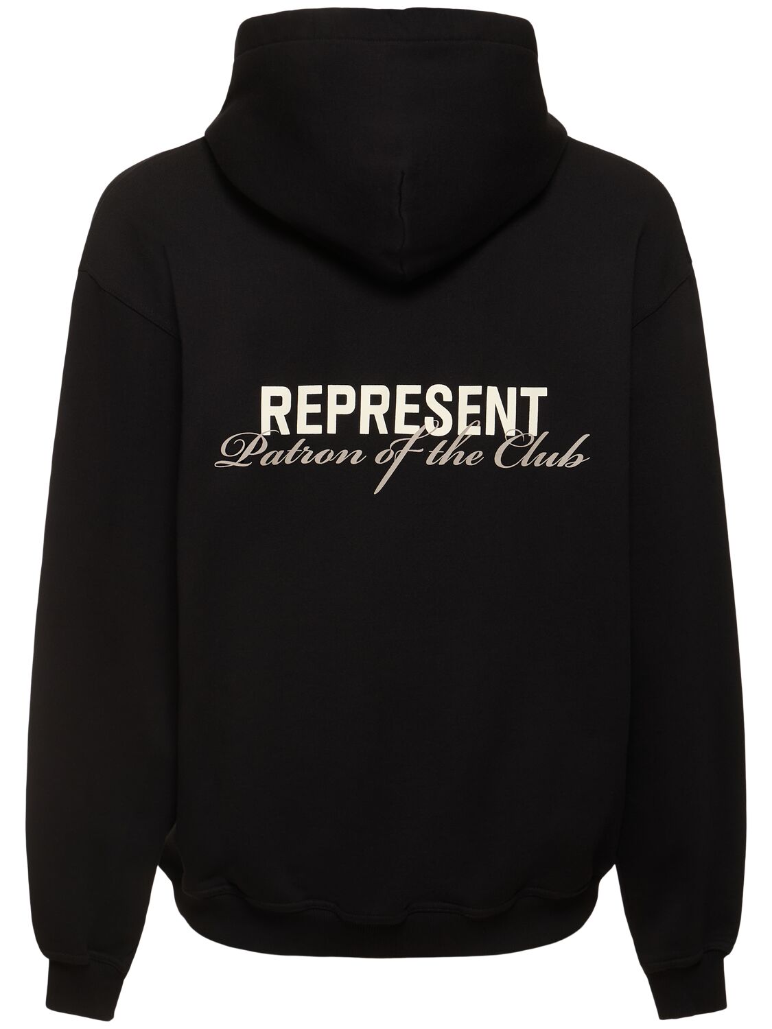 Shop Represent Patron Of The Club Hoodie In Black