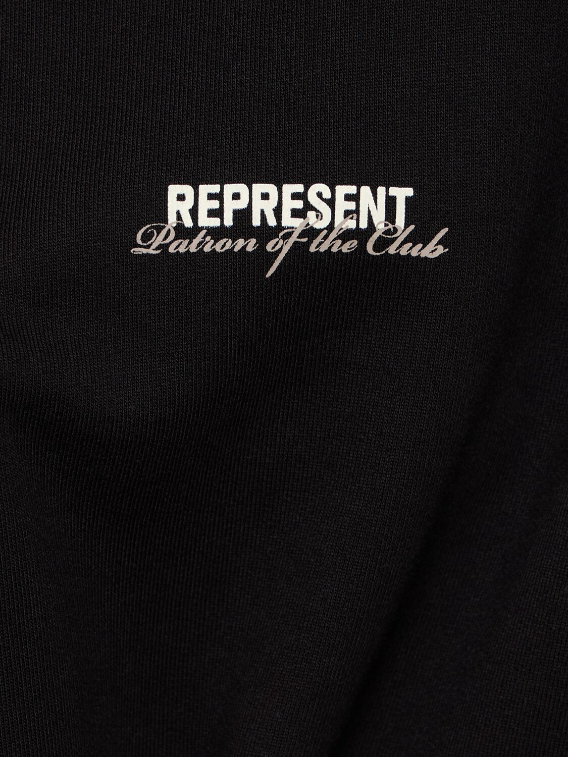 Shop Represent Patron Of The Club Hoodie In Black