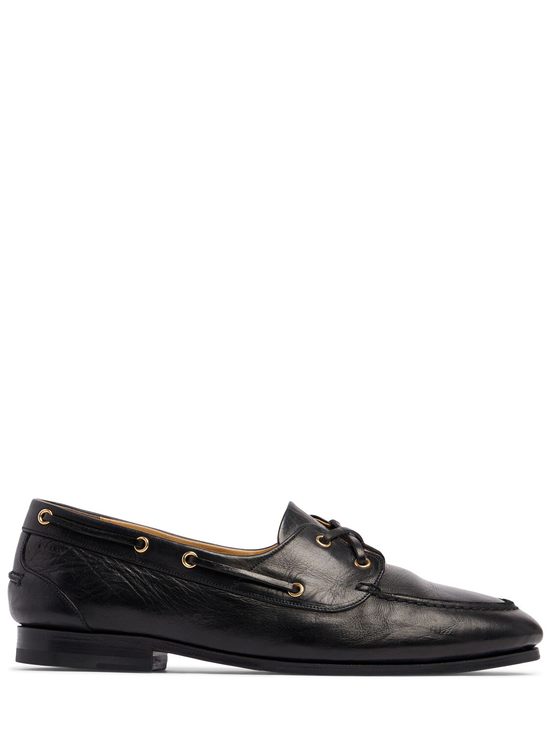 Bally Pathy Lace-up Loafers In Black