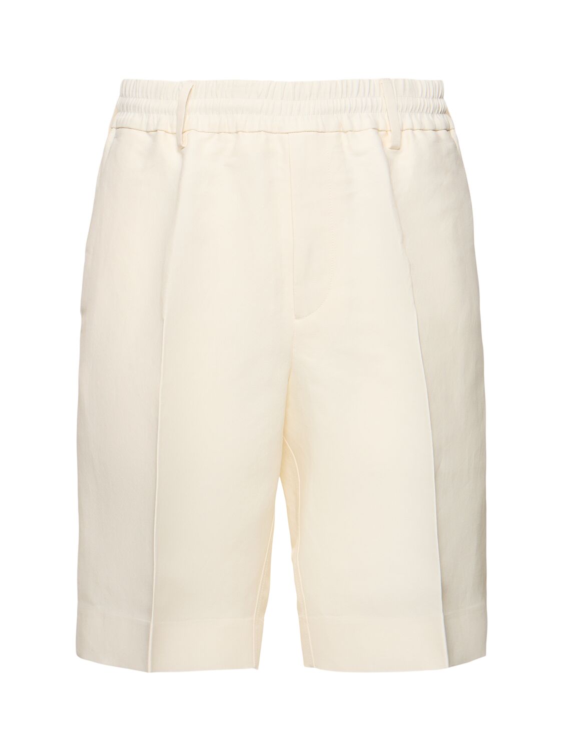 Burberry Box Tailored Shorts In Neutral
