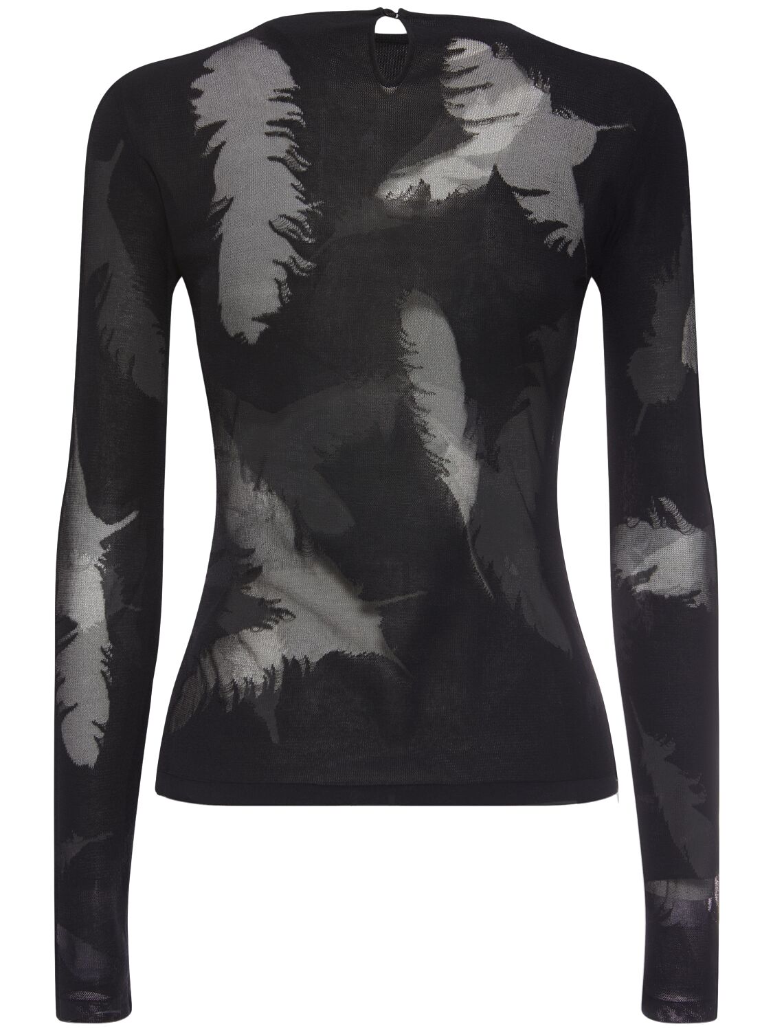 Shop Alexander Mcqueen Embroidered Silk Top In Black