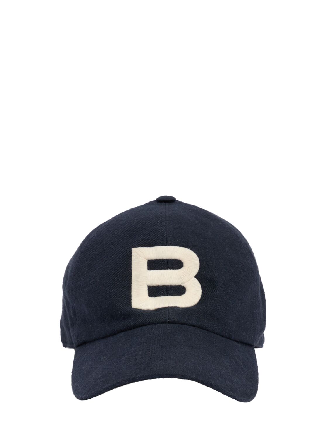 Bally Logo Baseball Hat In Peacoat 50