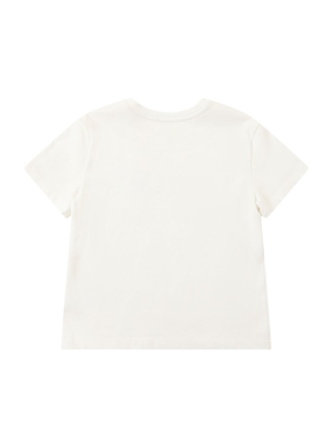 Shop Dolce & Gabbana Printed Cotton Jersey T-shirt In White