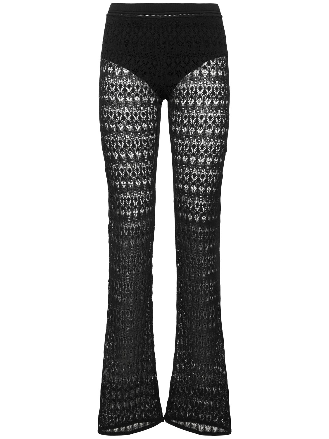 Isabel Marant Palmi Cotton Blend Pants In Black