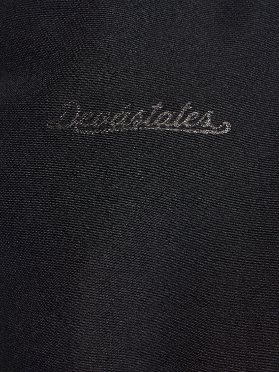 Shop Deva States Web Quilted Liner Jacket In Black