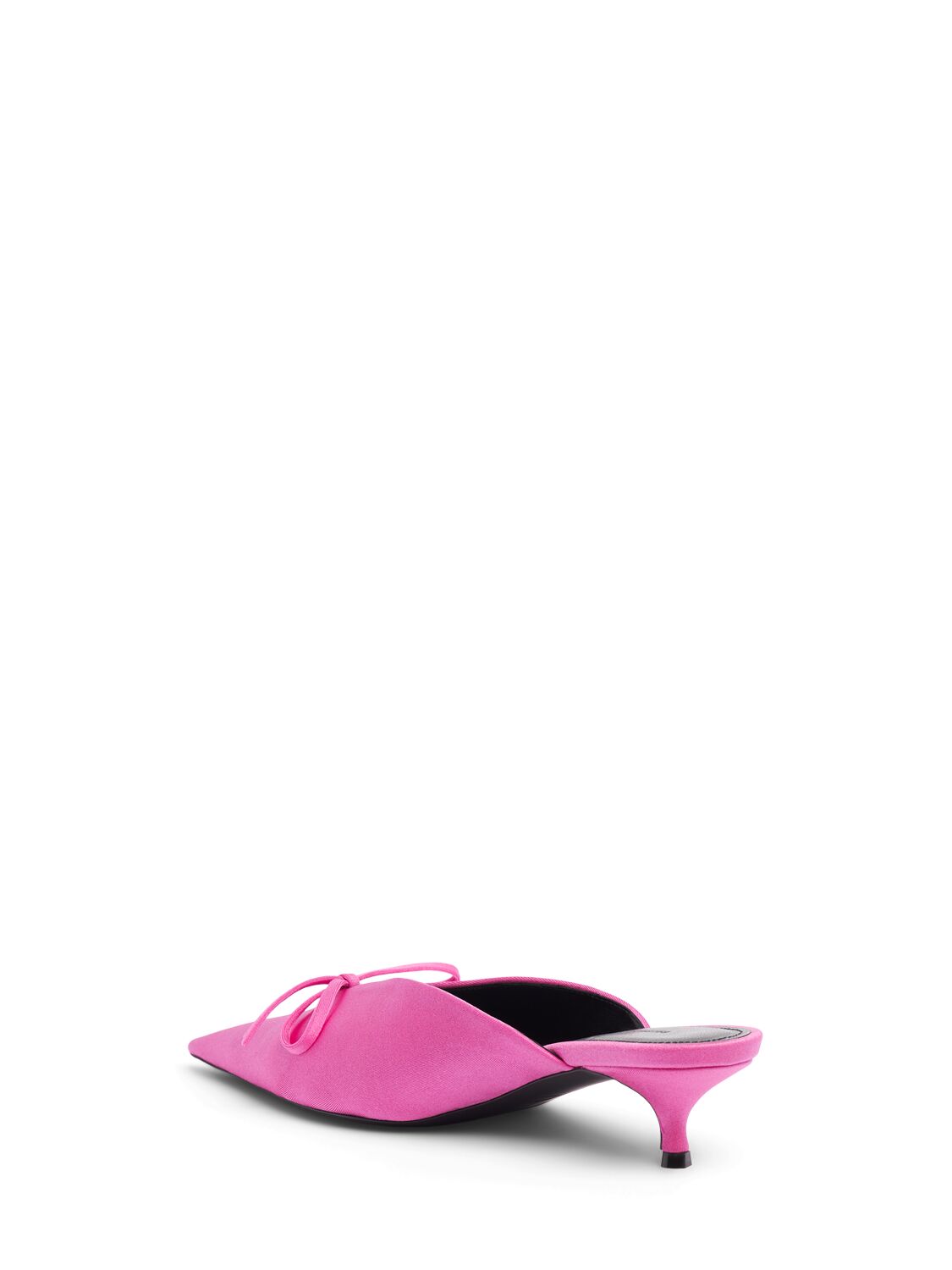 BALENCIAGA 40MM KNIFE BOW NYLON BLEND MULES 