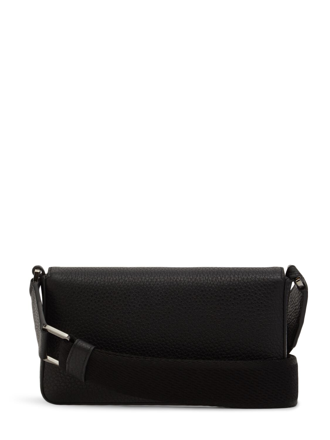 Shop Dolce & Gabbana Embossed Logo Mini Crossbody Bag In Schwarz