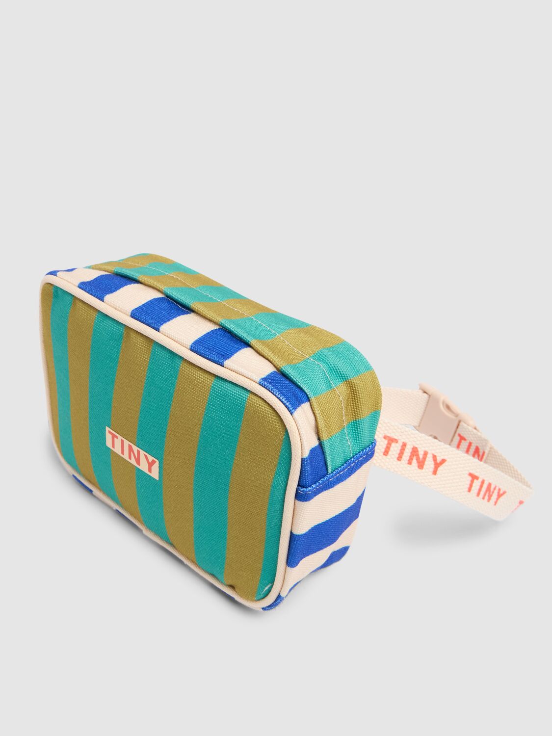 Shop Tiny Cottons Printed Nylon Belt Bag In Multicolor