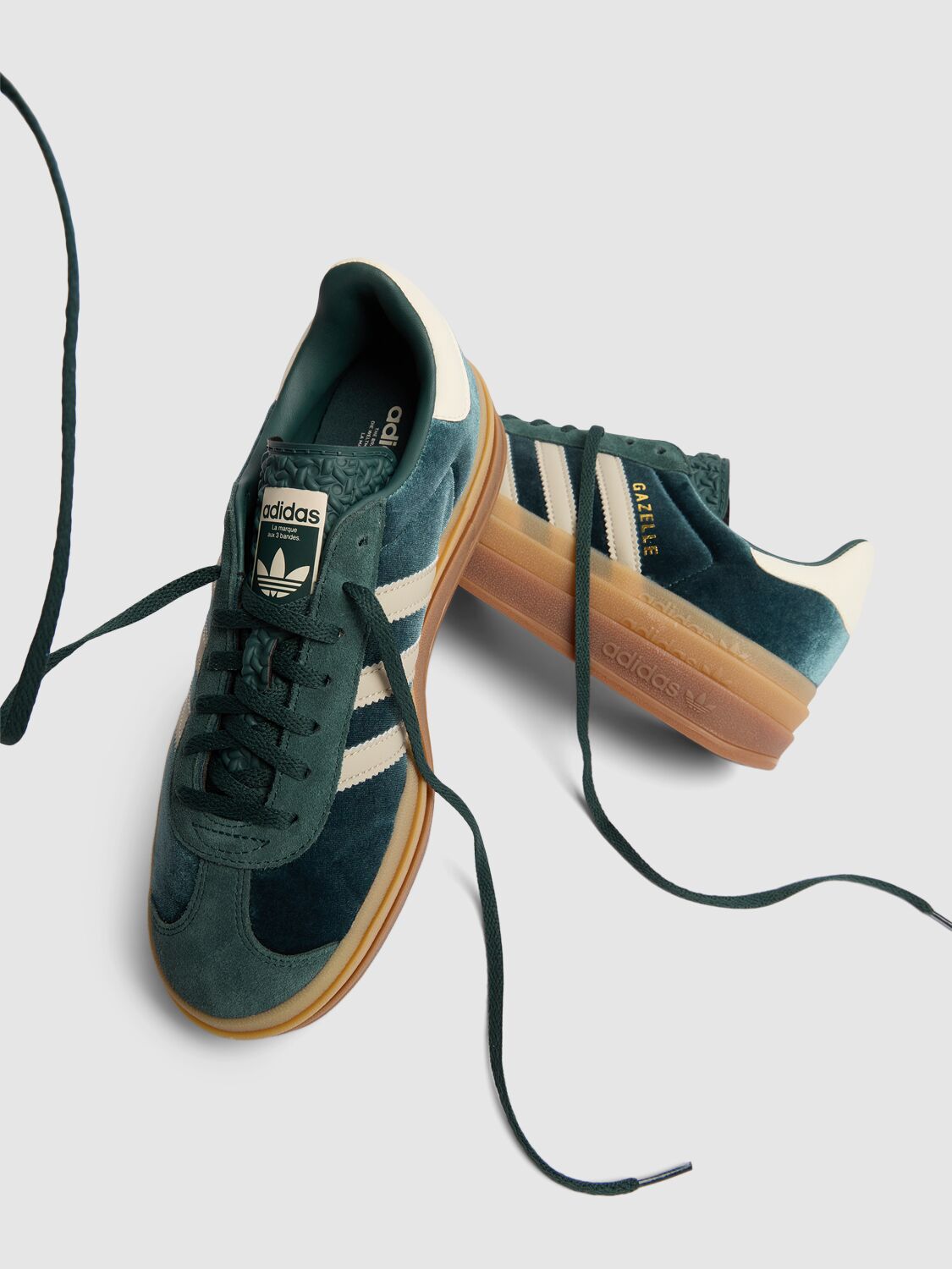 Adidas Originals Gazelle Bold Sneakers Green Sotf