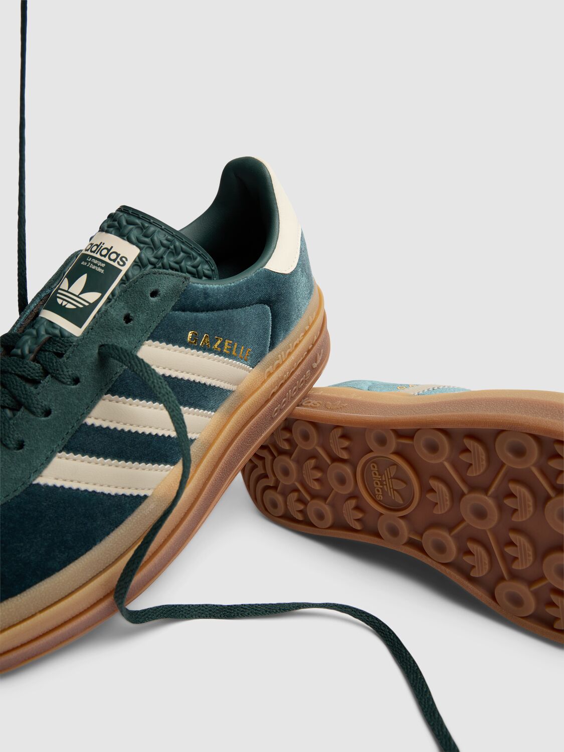 Adidas Originals Gazelle Bold Sneakers Green Sotf