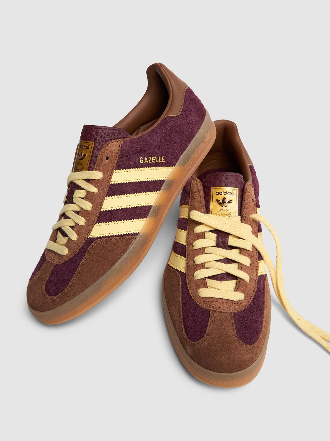 Adidas Originals Gazelle Indoor Sneakers Brown/gold Sotf