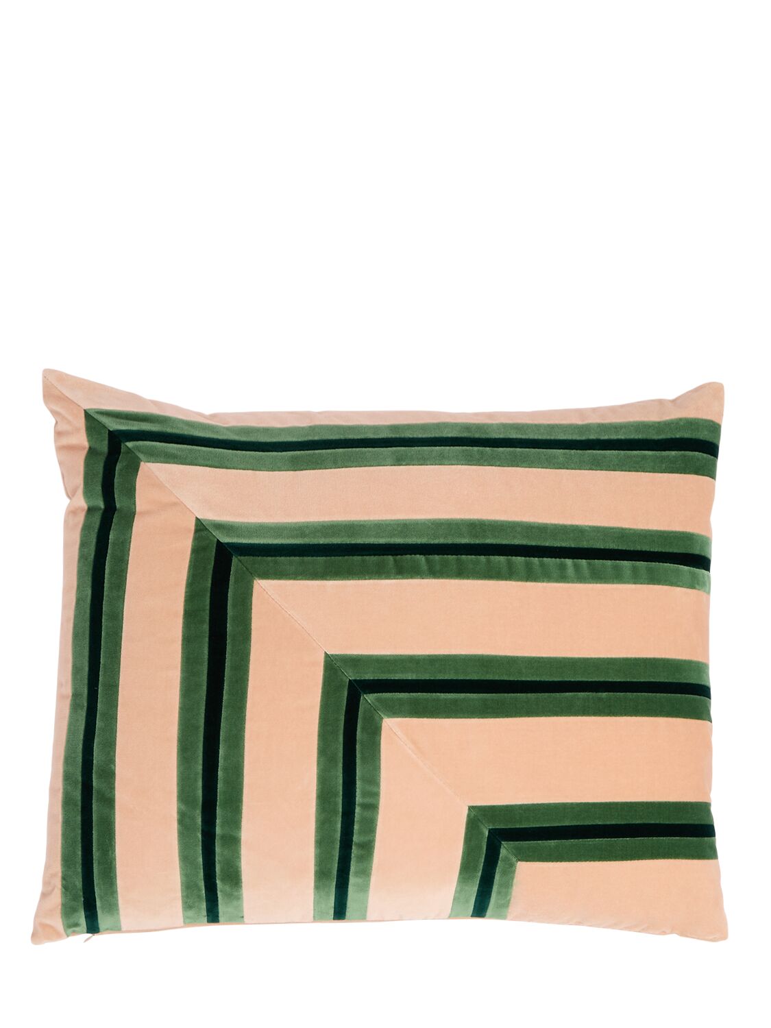 Christina Lundsteen Jade Cotton Cushion In Pink