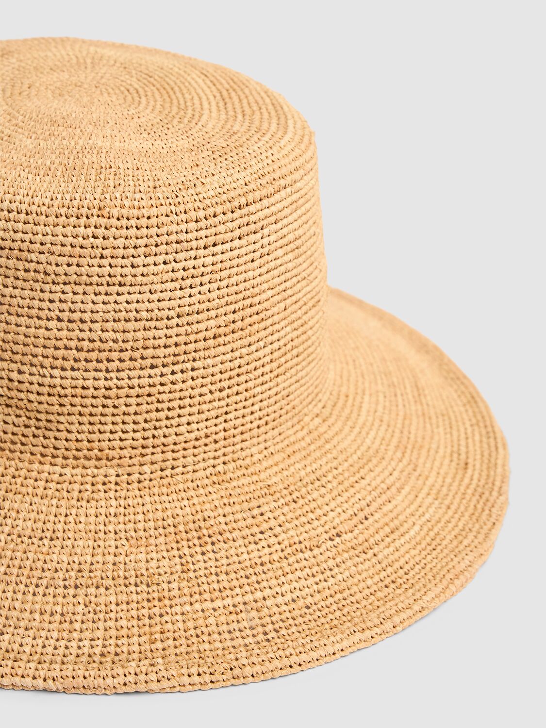 Shop Lack Of Color The Inca Wide Bucket Hat In Natural