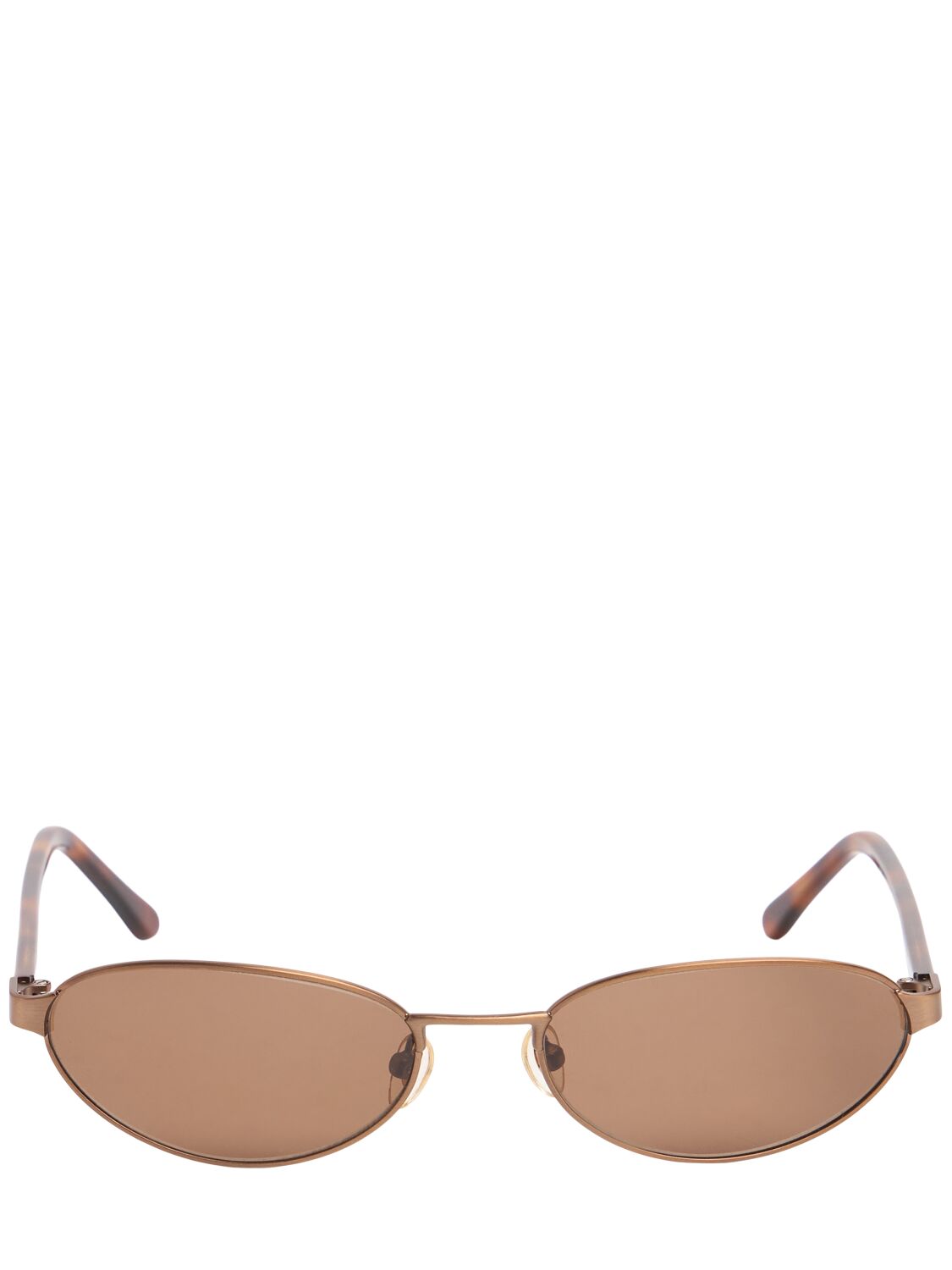 Velvet Canyon Musettes Oval Metal Sunglasses In Neutral