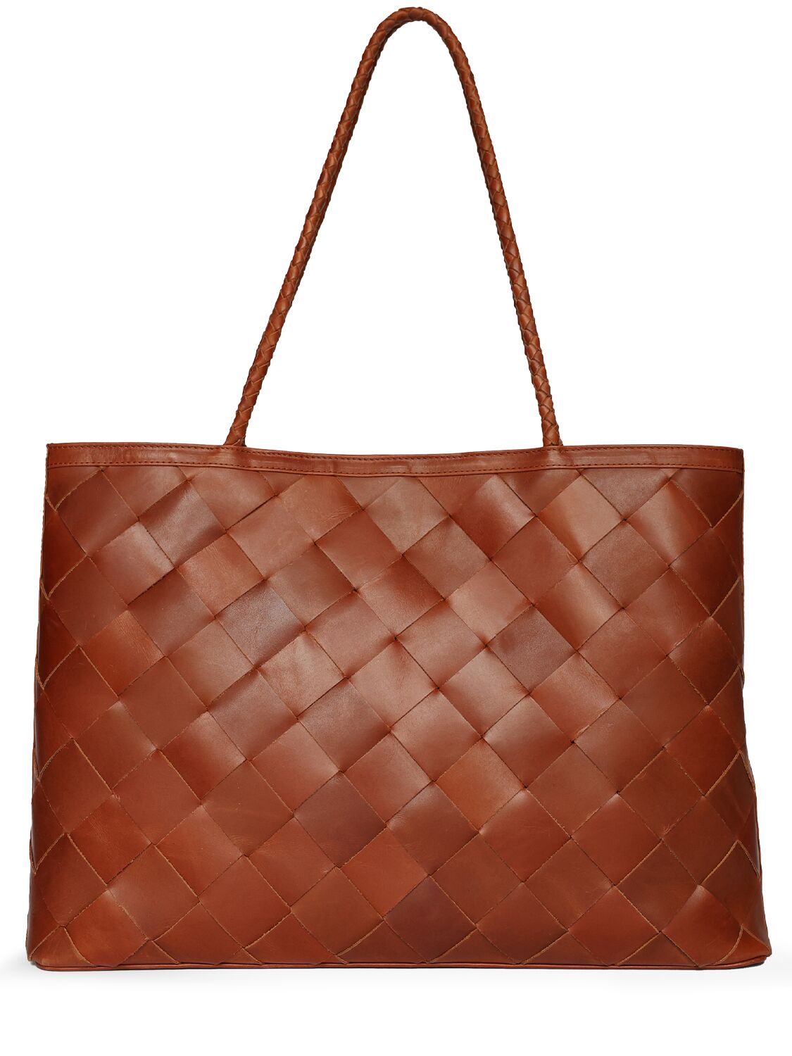 Bembien Gabrielle Leather Tote Bag In Brown