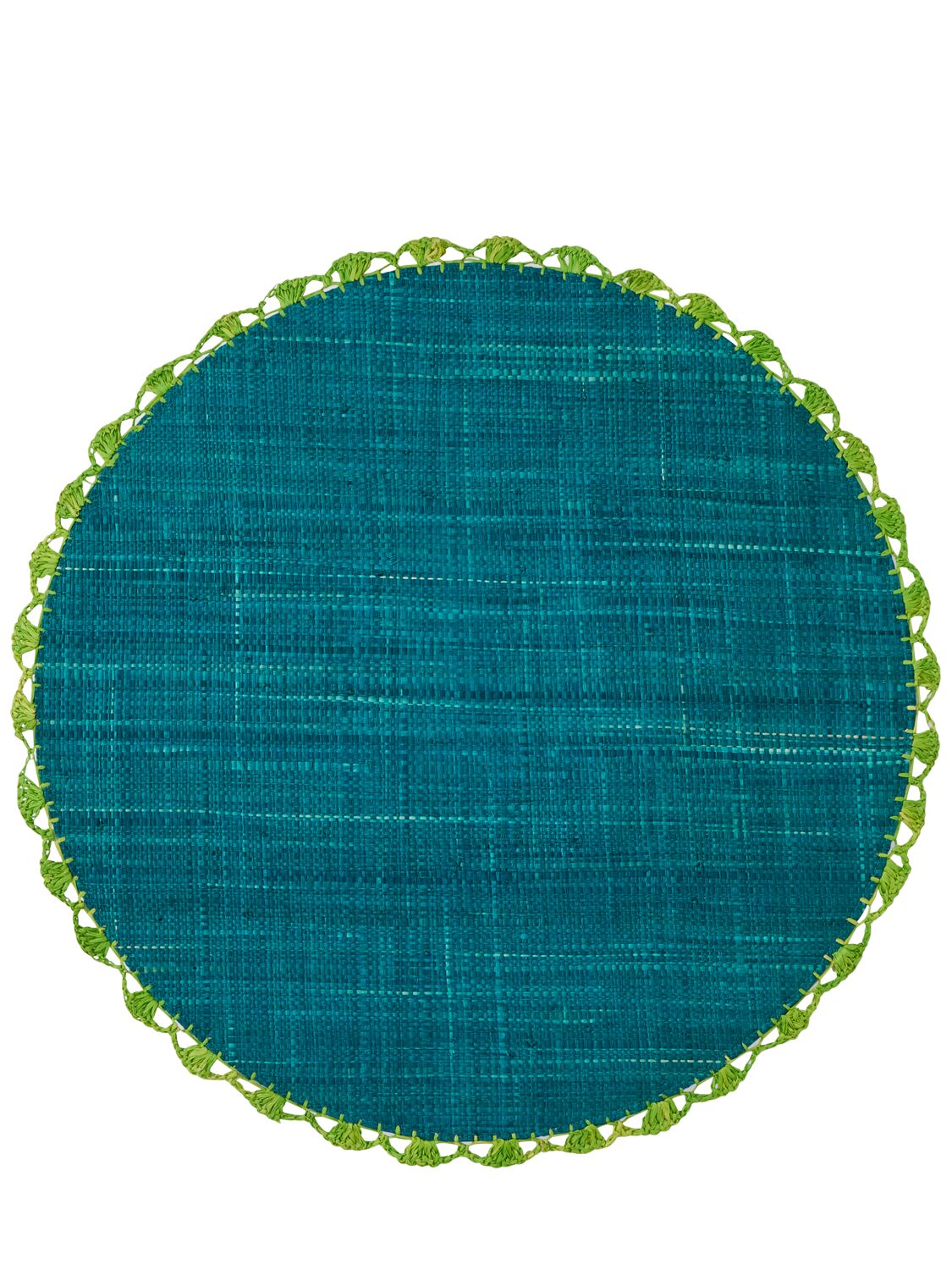 Bitossi Home Set Of 2 Merletto Placemats In Green