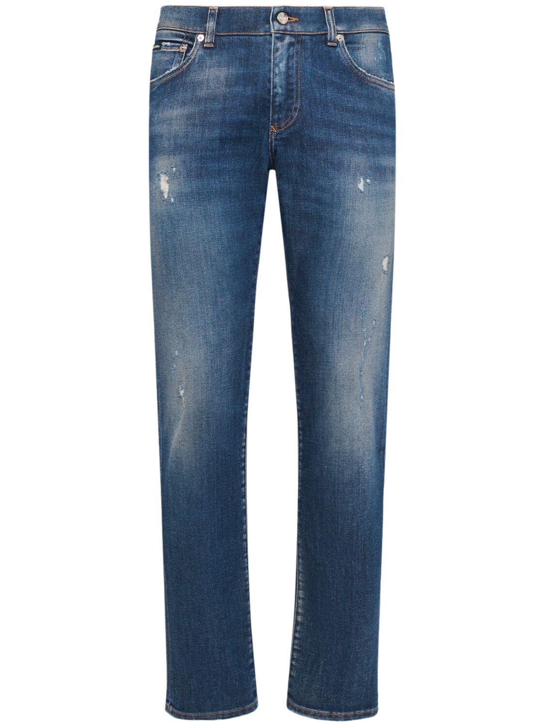 Dolce & Gabbana Denim Five Pocket Jeans In Blue