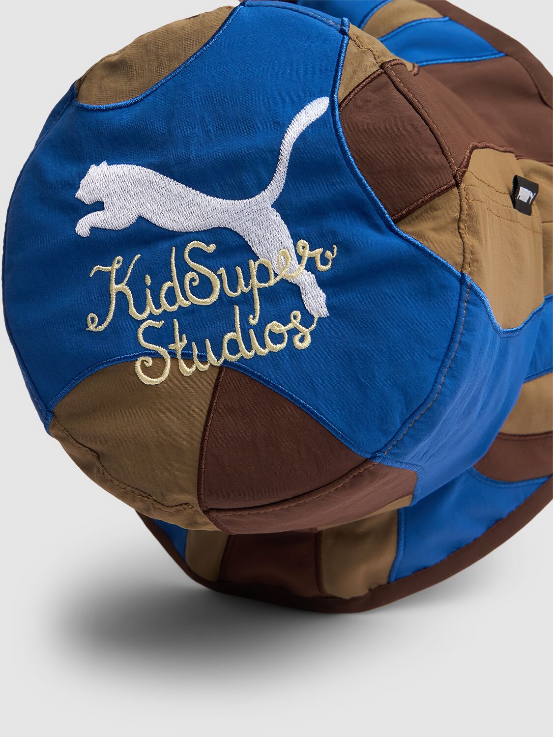 Shop Puma Kidsuper Studios Bucket Hat In Oak Branch