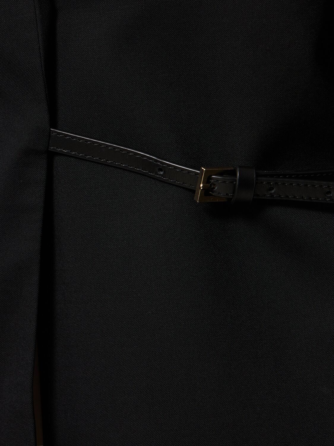 LOULOU STUDIO CODY WOOL JACKET W/STRAP DETAIL 