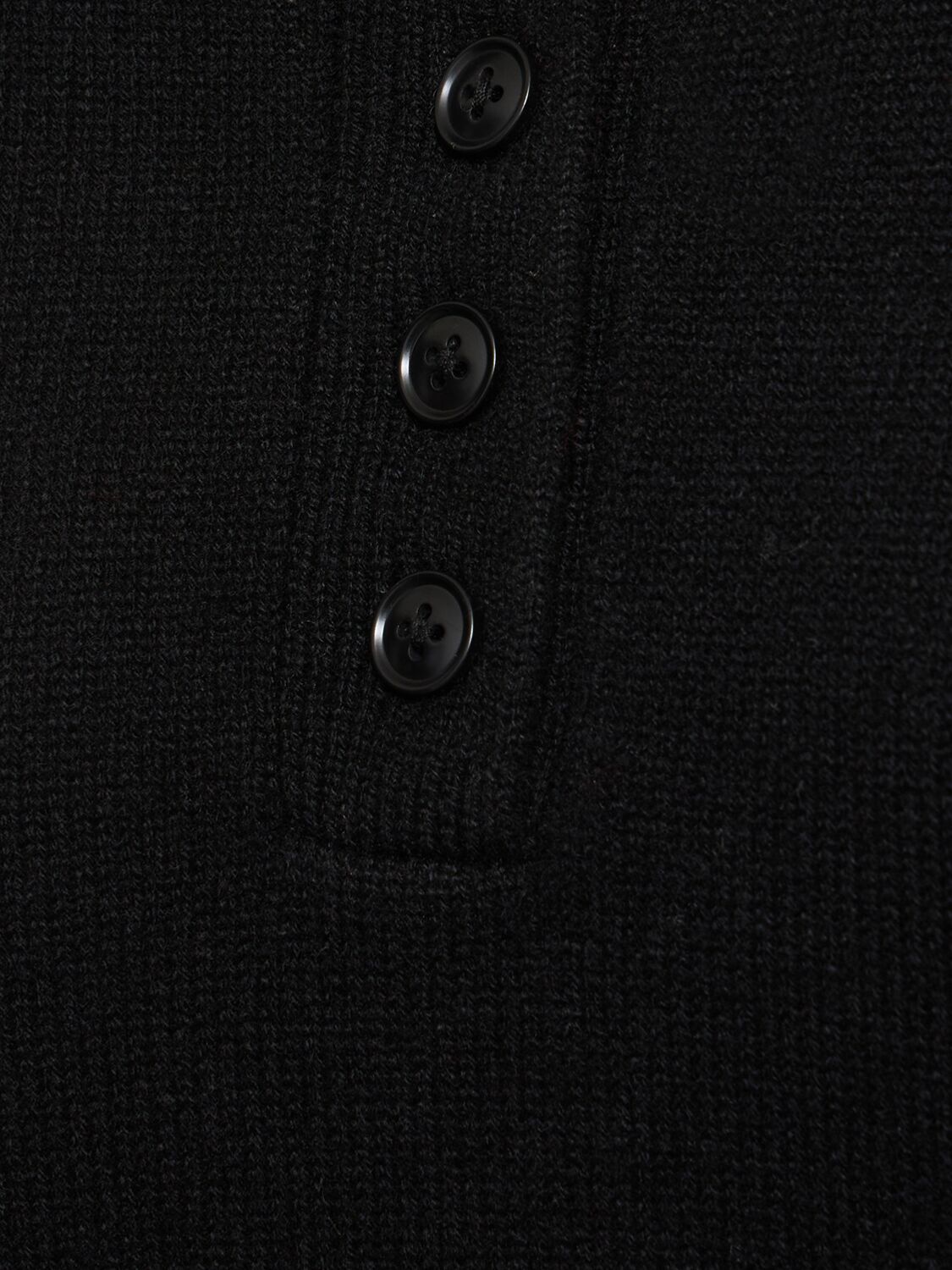 Shop Loulou Studio Homere Cashmere Polo Sweater In Black