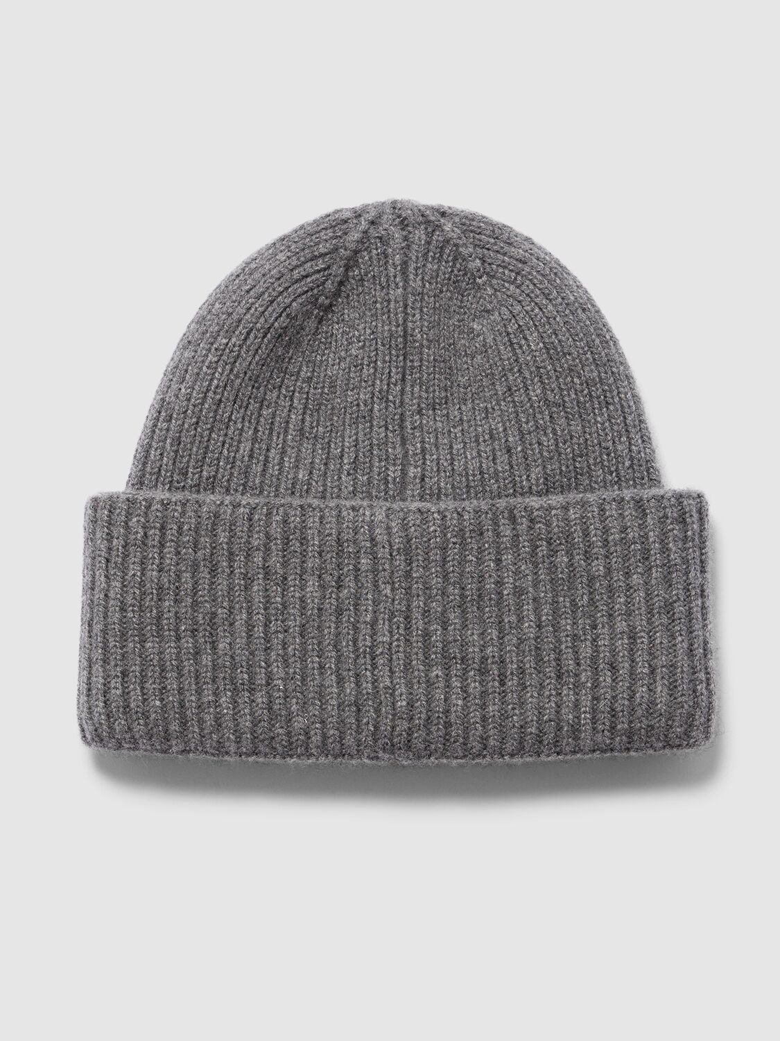 Shop Max Mara Retina Cashmere Beanie In Grigio Melange