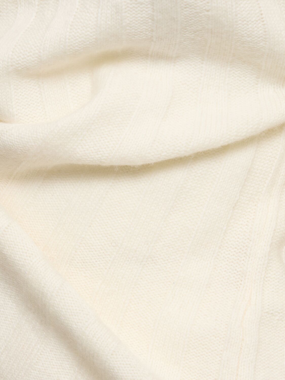Loulou Studio Koro Ribbed Knit Wool Blend Sweater In Ivory