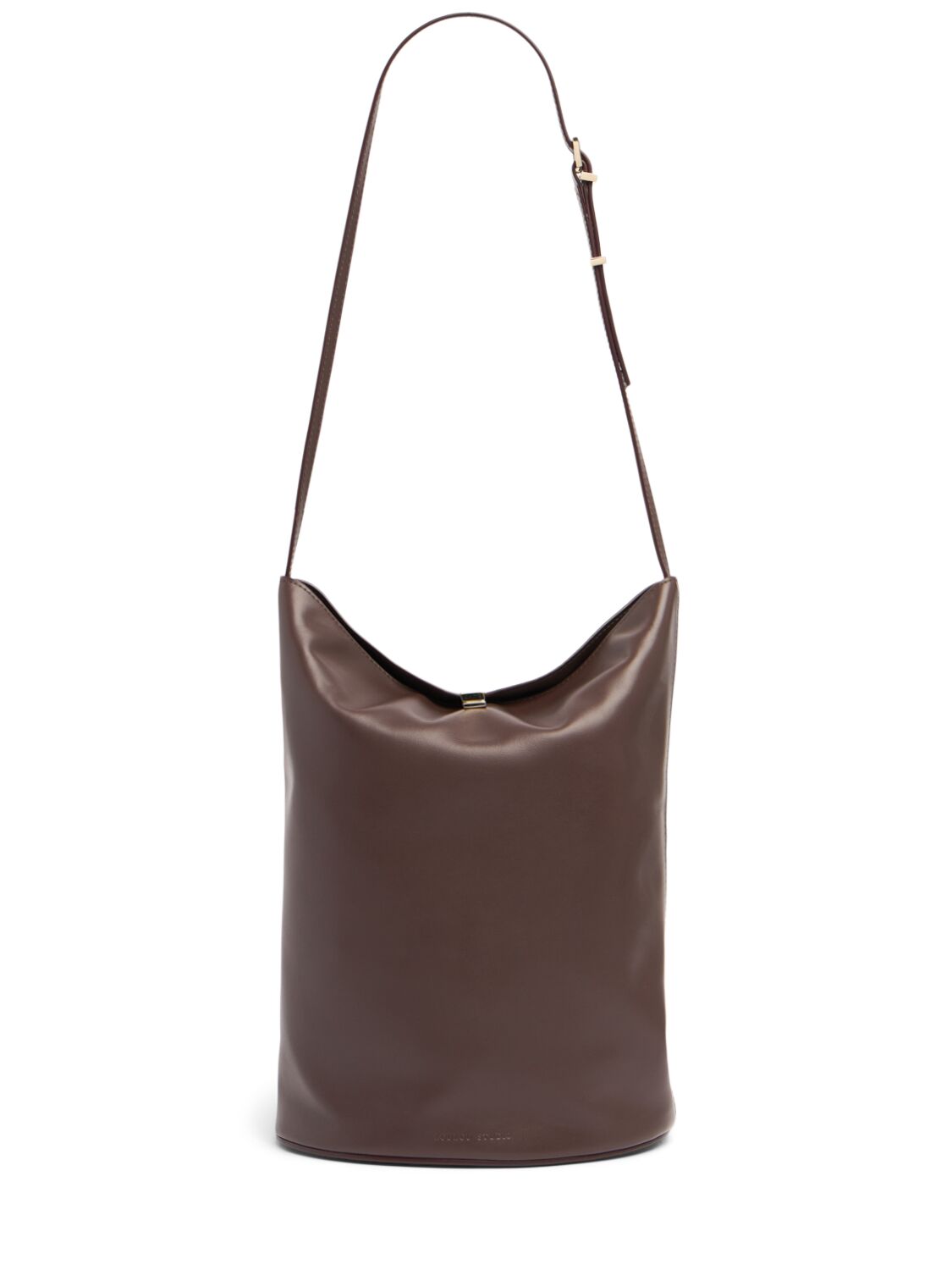 Cate Leather Bucket Bag